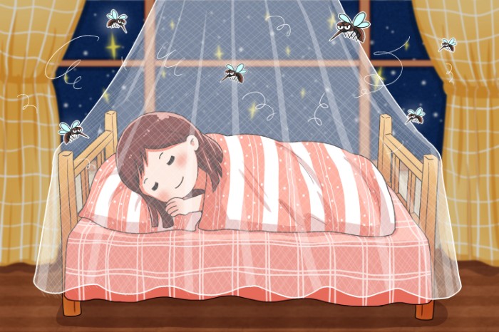 摄图网_401767380_在蚊帐里安睡的女孩（非企业商用）.jpg